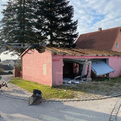 Abbrucharbeiten Prozess